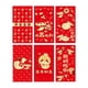 thumbnail image 3 of 6 sobres rojos de Año Nuevo Chino 2025, bolsas de regalo del Año de la Serpiente Hong Bao, lindos lunares Estilo G, 3 of 9