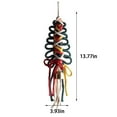 thumbnail image 3 of FengErXian Car Essentials for Women Christmas Hand-woven Car Hanging Bell Bow Car Accessories Pendant Car Rear-view Mirror Hanging Decorations Car Interior Decorations, 3 of 7