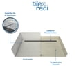 thumbnail image 3 of Tile Redi Rt3660cbfb-Pvc3 Redi Trench 36" X 60" Rectangular Barrier Free Shower Base -, 3 of 6