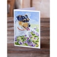 thumbnail image 2 of Jack Russell Terrier Greeting Cards and Envelopes Pack of 8, 2 of 2