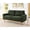 Green#2, variant on Rustic Sofas, 67.7" Wide Mid-Century Modern Upholstered Tufted Loveseat Sofa With Wooden Legs, Green Modern Sofas,Polyester Leather Sofas, Furniture Primary Living Space Sofas
