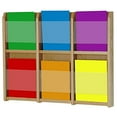 thumbnail image 2 of Wooden Mallet 6 Magazine wall Rack in Light Oak, 2 of 3