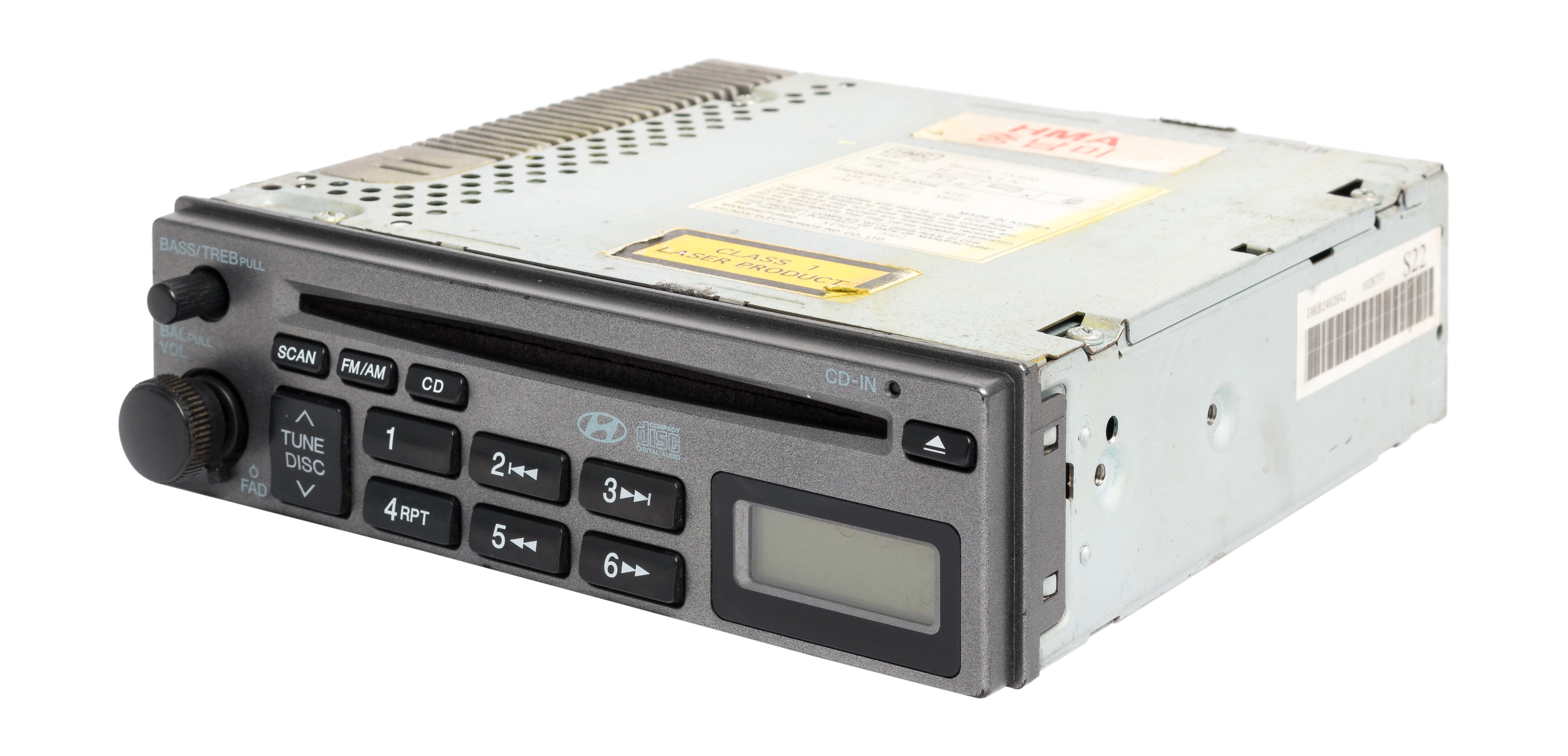 Restored 2000-02 Hyundai Accent AM FM Radio Receiver Single Disc CD ...