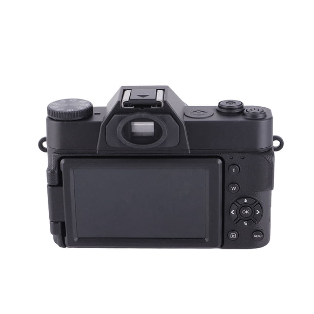 Cámara De Vídeo Digital, ABS Fotografía De Lapso De Tiempo 3 Disparos Continuos Cámara De Vídeo Con Pantalla Abatible De 180 Videocámara Zoom Digital 16X 1500 MAh Para