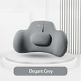 thumbnail image 7 of Gmogad Car Memory Foam Lumbar Cushion Protective Lumbar Back Cushion Lumbar Cushion Car Cushion Gray, 7 of 7