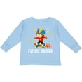 thumbnail image 3 of Inktastic Skateboard Future Skater Boys Long Sleeve Toddler T-Shirt, 3 of 5