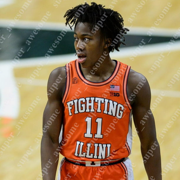 NBAIllinois Fighting Illini Basketball Jersey Terrence Shannon Jr Dain