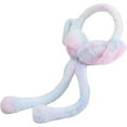 thumbnail image 2 of Bunny Ear Hand Warmer Plush, Soft Microwavable Heating Pad Stuffed Toy, Cozy Warmie for Cramps Stress Relief, Bedtime Sleep Aid Companion for Travel, Cute Easter Spring Gift Idea, 2 of 4
