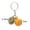Orange, variant on Anime Metal Keychain Luffy Ace Law Devil Fruit Keyring Pendant Key Holder Car Chaveiro Charm Gifts