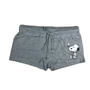 Peanuts Snoopy Junior's Active Lounge Shorts - Grey