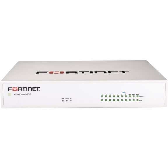Fortinet FG 60F FortiGate 60F 6Port Network Security Device