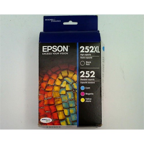 EPSON T252 DURABrite Ultra Genuine Ink High Capacity Black & Standard Color Cartridge Combo Pack - image 3 of 3