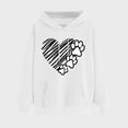 thumbnail image 2 of LOVZFMLL Essentials Hoodie Classic Heart Print Long Sleeve Hooded Pullover Fall Clothes 2025 Women Fashion Comfort Streetwear Tops, 2 of 5