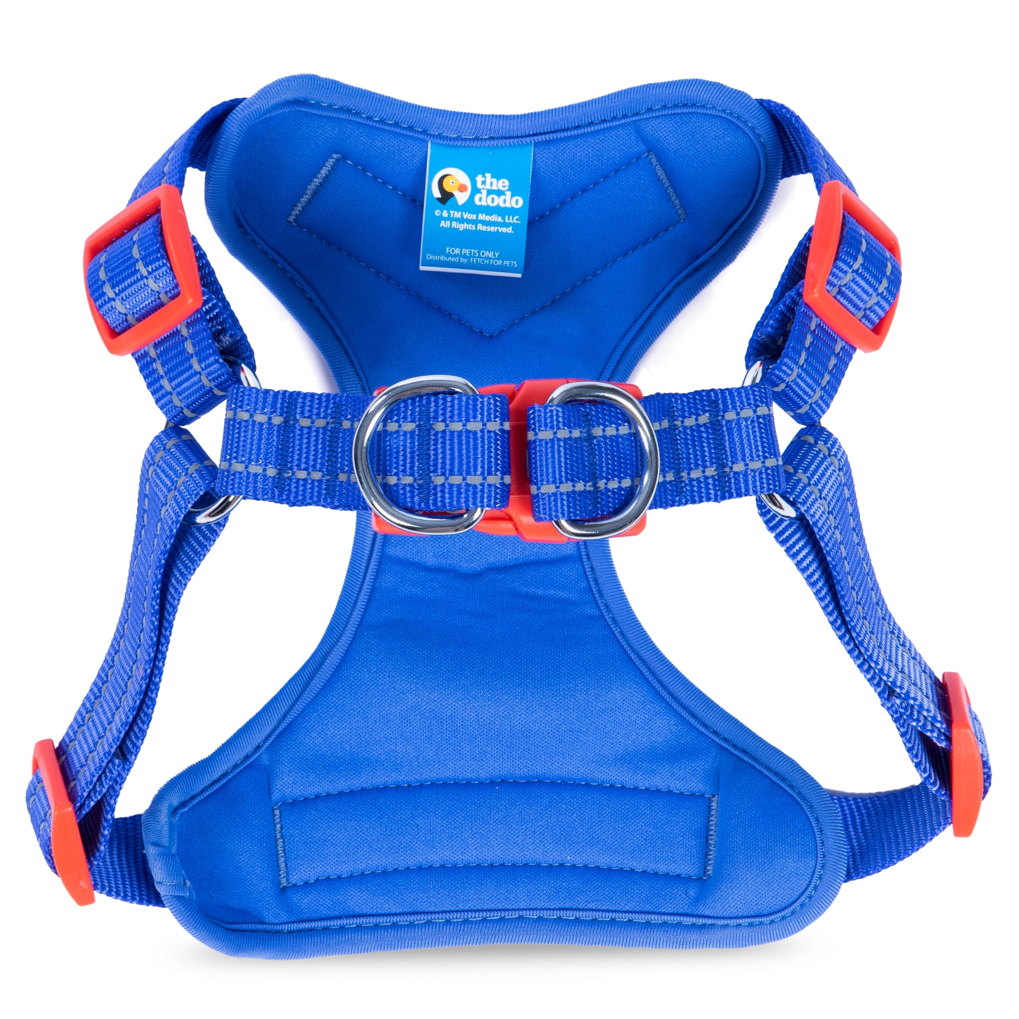 (2 pack) The Dodo: Adjustable Blue Mesh Harness - Small