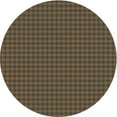 thumbnail image 1 of Ahgly Company Machine Washable Indoor Round Transitional Sepia Brown Area Rugs, 4' Round, 1 of 7