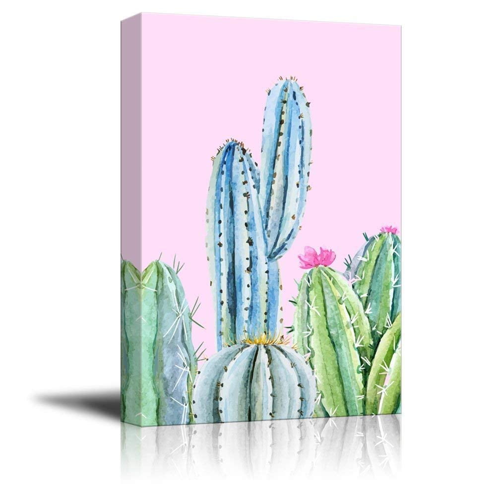 wall26 Canvas Wall Art Succulent Plants Series Cactus on
