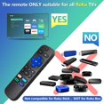 thumbnail image 1 of HLONK Replacement Remote Control Only Compatible for All  TV  for TCL /Hisense /Onn  Series Smart TVs (Not for  Stick  Box and Players), 1 of 7