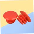 thumbnail image 6 of OUNONA Red Plastic Handlebar End Caps Lightweight Bike End Caps for 22Mm Diameter Bars, 6 of 8
