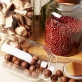 thumbnail image 4 of OULII 1Pack Pantry Jars Round Glass Storage Tank for Home Decoration, 4 of 4