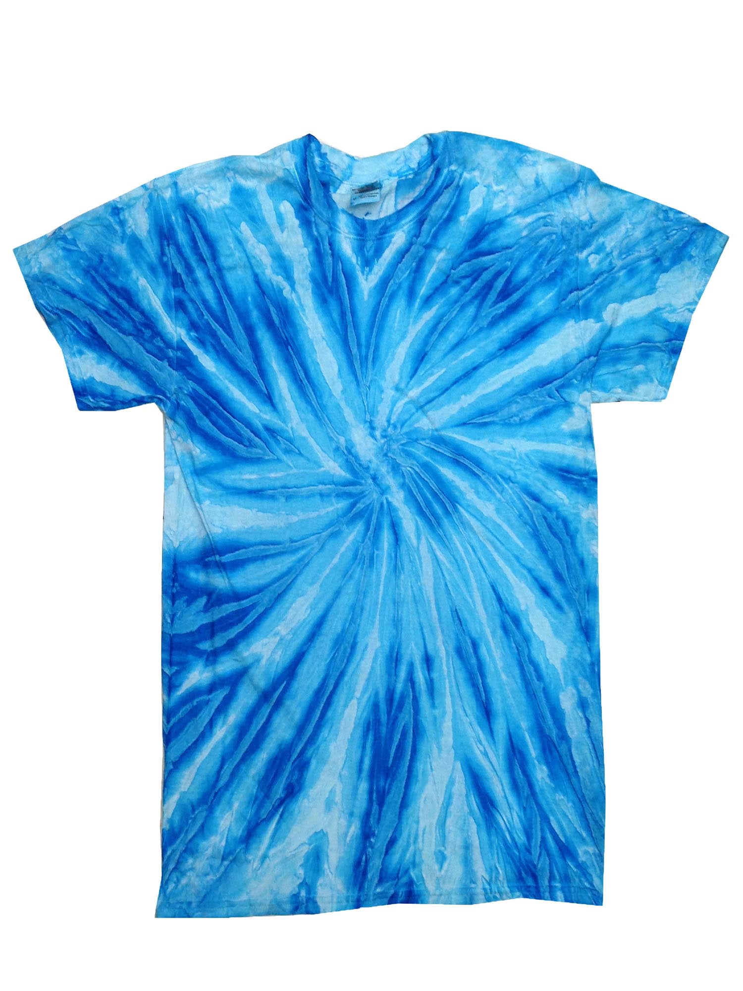 Colortone - Tie Dye T-Shirts Neon Twist Adult Sizes Multi Colors 100%