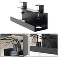 thumbnail image 3 of 17 Inch Clamp-On Power Strip Tray for Desk, No Drill Cable Management, 3 of 6