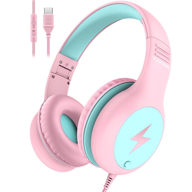 Auriculares Voopwink Woopvink KH3 con cable y micrófono para niños