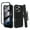 Rugged Black, variant on Fashionova For Apple iPhone 16 (6.1") Premium Design Hybrid lined with Belt Clip Holster Shockproof Rugged Tough Cover Phone Case Built in Screen [ Black ]