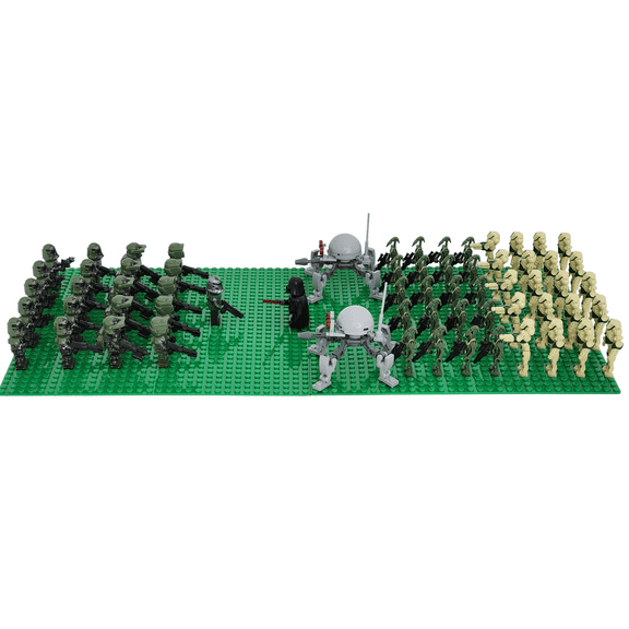 Star Wars The Battle of Kashyyyk Battle Set Custom 64pcs Custom Battle Pack