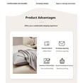 thumbnail image 2 of Cotton Pillow Cases King Size Set of 2 (20"x36") - Ultra Soft Pillow Cases 06 # Pink, 2 of 5