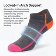 thumbnail image 3 of James Fiallo Men's 12-Pairs Performance Low Cut Athletic Sport Socks 2909-12, 3 of 4