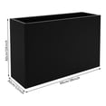 thumbnail image 2 of Steel Planter Box with Removable Insert Shelf Garden Box with Drainage Hole, 2 of 10