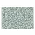 thumbnail image 1 of Psychedelic Cutting Board, Circles Like Nested Eyeballs Abstract Pattern Modern Ornamental Print, Decorative Tempered Glass Cutting and Serving Board, Small Size, White Grey, by Ambesonne, 1 of 1