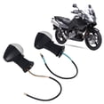 thumbnail image 4 of Front Indicator Lights, Impact Resistant Perfect Fit Motorcycle Front Turn Signal Bright Light Sturdy Stable  For Motorbike White,Yellow,Black, 4 of 8