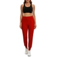 thumbnail image 5 of Fmbrln Womens Yoga Pants Fashion Casual Work Pants Lightweight Comfy Solid Trousers with Pockets, 5 of 6