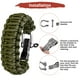 thumbnail image 5 of Uxcell Broche de Pulsera de Paracord [5PCS] - Grillete de Metal Ajustable para Pulseras Cinturón [Plata-Cabeza redonda], 5 of 6