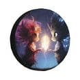 thumbnail image 2 of Balery Dreamy Forest Elf Tire Covers - Tough Tire Wheel Protector for Truck, SUV, Trailer, Camper, RV -14 inch, 2 of 8