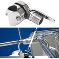 thumbnail image 5 of Soporte de Antena VHF Marina Ajustable para Riel de 7/8 a 1 Pulgada, Soporte de Base de Trinquete de Acero Inoxidable 316 para Barco, 5 of 5