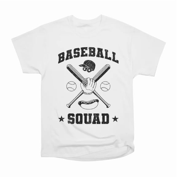 Baseball Squad T-Shirt Tee Gift For Him Merch For Her Apparel For Friend