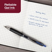 uniball™ 207 Retractable Gel Pens, Medium Point, 0.7mm, Blue Ink, 12 Count