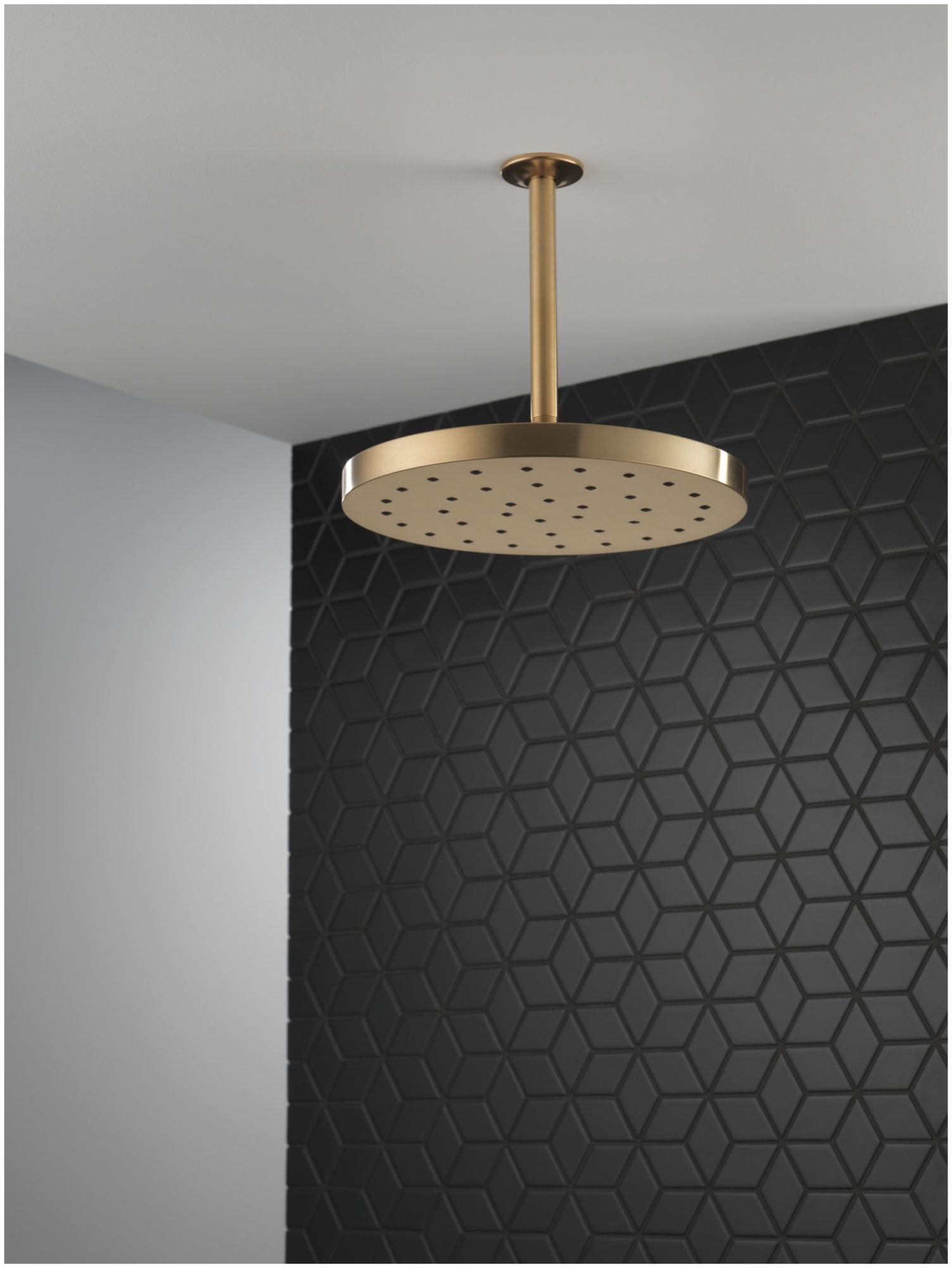 Delta 52160-KS-PR Universal Showering 12" Round 1.75 GPM Single Function Rain Shower Head