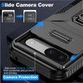 thumbnail image 3 of Funda para GANGXUN Google Pixel 8A - Soporte metálico, Función magnética, Negro, 3 of 5
