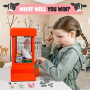 Bundaloo Claw Machine Arcade Game With Plushies | Candy Dispenser for Kids | Mini Toy Vending Machine with Sounds | Best Birthday & Christmas Gifts for Boys & Girls