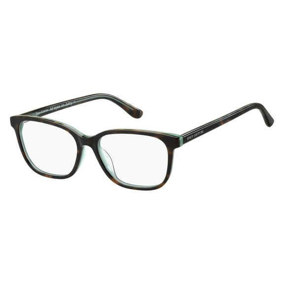 Juicy Couture 213 Full Rim Rectangular Dark Havana Eyeglasses