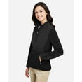 thumbnail image 2 of CORE365 CE890W Women's Journey Summit Hybrid Full-Zip-Black/ Black-2XL, 2 of 6