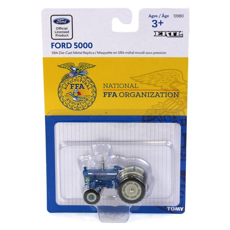 Ertl 1:64 die cast Ford 5000 Toy Farm Tractor with FFA Logo