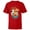 Red, variant on Disney and Pixar’s Toy Story Sixth Birthday 6 Years Old - Short Sleeve T-Shirt for Kids - Customized-Red
