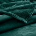 thumbnail image 5 of Ameha Fleece Blanket Bulk Pack of 8 For Wholesale, Wedding Guests, Favors, Homeless Adult Washable Winter Blanket Warm Cozy 90X90 Queen Emerald Green, 5 of 8