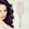thumbnail image 3 of Large Curved Hair Brush and Comb Set for Effortless Styling Ideal for Household Use for Men and Women with Thick Unruly Hair, 3 of 6