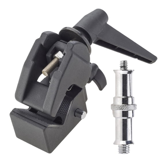 Flashpoint SUPER CLAMP with 1" Long 1/4"X20 / 3/8" Standard Stud