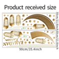 thumbnail image 5 of Up to 65% off! Ramadan Wall Decor Stickers Wall Decals Wall Sticker Islamic Muslim Wall Decals Stickers Mubarak Ramadan Lantern Star Decor For Home Living Room Bedroom Decorations Wallpaper, 5 of 7